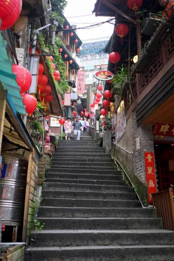 The stairs at JiuFen